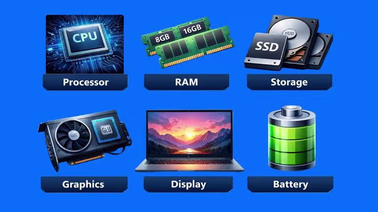 Laptop Specifications Explained: CPU, RAM, SSD, and Display Guide