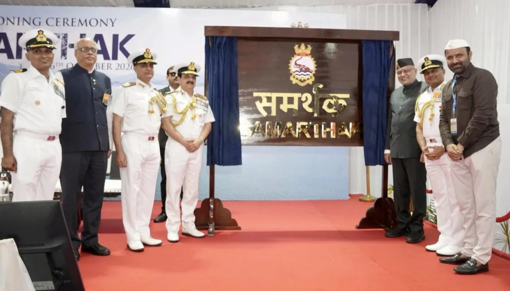 INS Samarthak Commissioned as Navy Expands Indigenous Trials